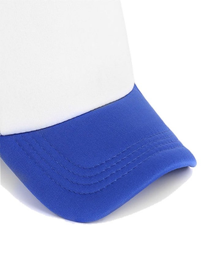 WRINGKIT 10 Pack Blank Trucker Hat, Summer Mesh Baseball Cap, Polyester Sublimation Hats with Adjustable Snapback Strap, Plain Trucker Hats for Women and Men, DIY Your Custom Hats Black - Image 5